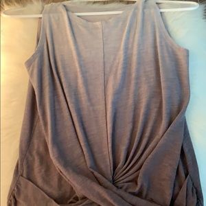 Athleta grey gradient tank top